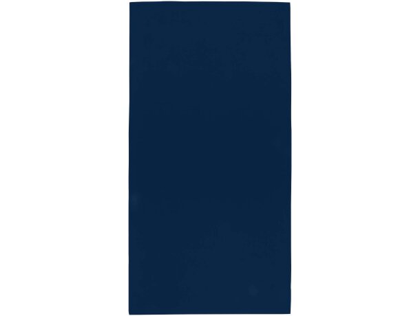 Toalla deportiva Lucas RPET 70x140 con bolsa reciclada Azul marino detalle 13