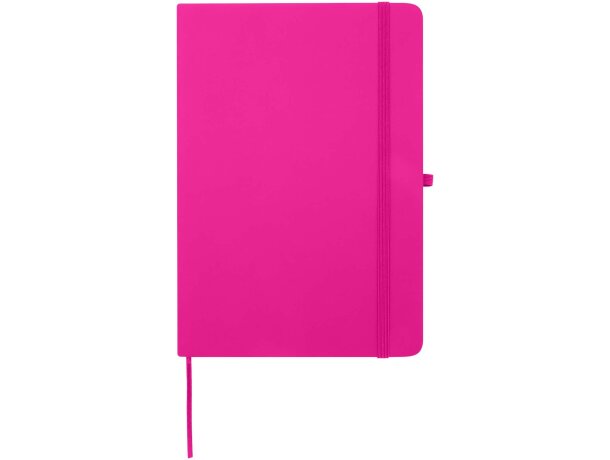 Libreta tapa dura A5 Spectrum Plus con papel certificado FSC Rosa detalle 54