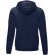Sudadera con capucha y cremallera Ruby para hombre sostenible Azul marino detalle 18