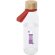 Botella de cristal Porto 500 ml con tapa de bambú detalle 13
