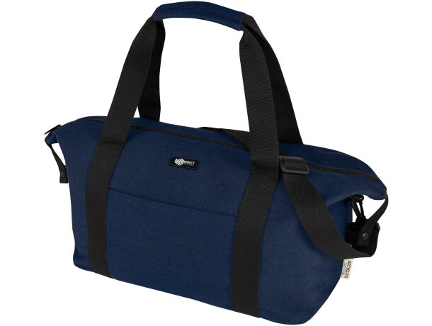 Bolsa deportiva Joey lona reciclada GRS 25 litros Azul marino detalle 8