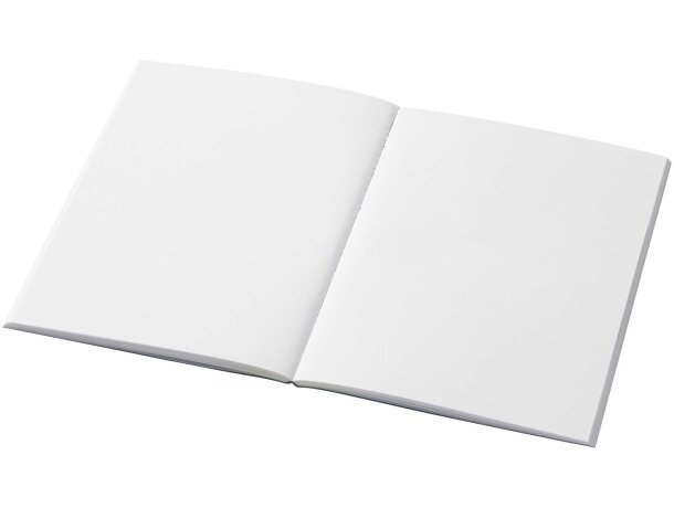 Libreta A6 tapa blanda Novella Austen papel FSC Verde detalle 28