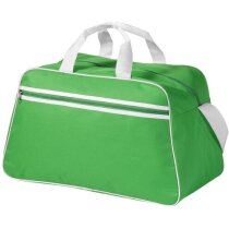 Bolsa de deporte con compartimento muy amplio personalizada verde brillante Bolsa de deporte con compartimento muy amplio personalizada verde brillante
