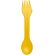 Cuchara, tenedor y cuchillo 3 en 1 Epsy Amarillo detalle 24