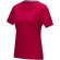 Camiseta orgánica GOTS de manga corta para mujer Azurite Rojo