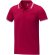 Polo de manga corta con ribete para hombre Amarago Rojo