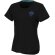 Camiseta de mujer personalizada poliéster 160 g/m2 Elevate Nxt Jade Negro intenso detalle 31