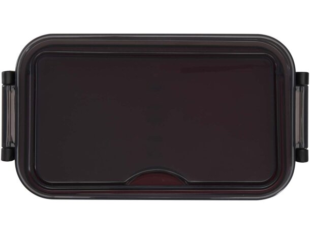 Fiambrera Snappy 1000 ml con cubiertos integrados en tapa Rojo detalle 14