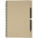 Libreta mediana con espiral y lápiz Luciano Eco Natural detalle 2