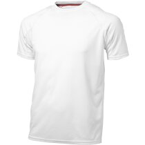 Camiseta de manga corta "serve" personalizada blanca Camiseta de manga corta "serve" personalizada blanca