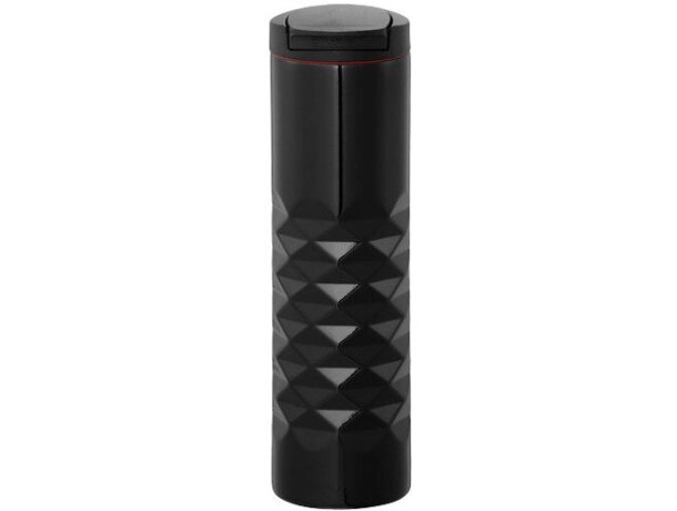 Vaso de diseño en acero inoxidable personalizado negro intenso Vaso de diseño en acero inoxidable personalizado negro intenso