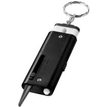 Llavero linterna y medidor de du¡dibujo de ruedas personalizado negro intenso Llavero linterna y medidor de du¡dibujo de ruedas personalizado negro intenso