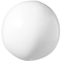 Pelota de playa opaca de material pvc personalizada blanca Pelota de playa opaca de material pvc personalizada blanca