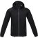 Chaqueta ligera impermeable hombre Dinlas con capucha enrollable Negro intenso detalle 20