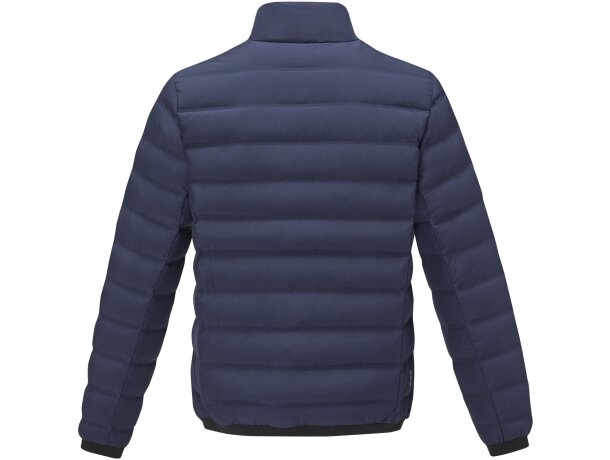 Chaqueta plumón reciclado certificado RDS hombre Macin Azul marino detalle 3