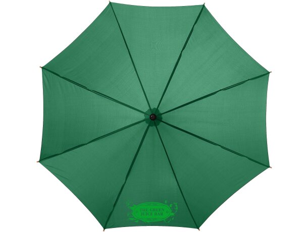 Paraguas con mango curvo de 23" con logo