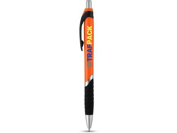 Bolígrafo de colores y goma grabado
