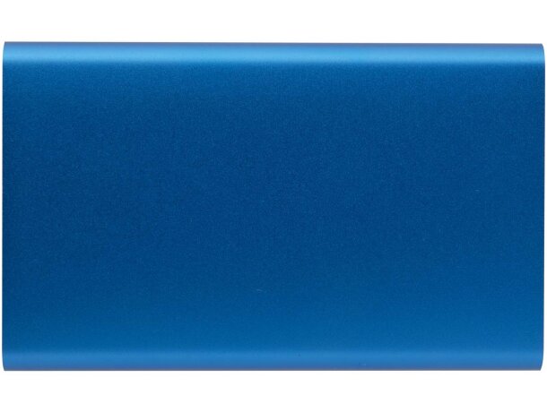 Batería externa Pep 4000 mAh aluminio reciclado certificado RCS Azul real detalle 16