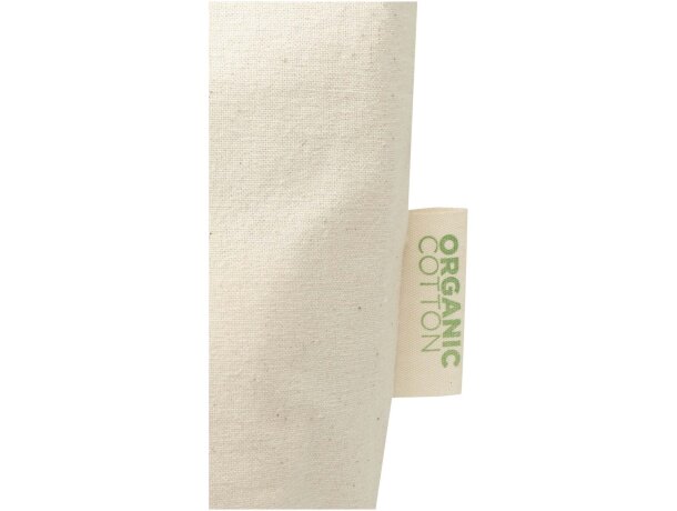 Bolsa de aseo pequeña Odisha algodón orgánico certificado OCS Natural detalle 4