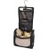 Neceser colgante Puffer de 8L con poliéster reciclado certificado GRS Negro intenso detalle 4
