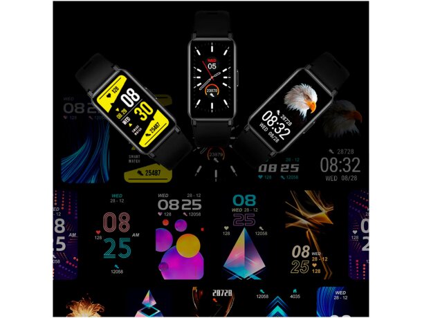 Pulsera inteligente multideporte con GPS Prixton AT806 Negro intenso detalle 7