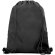 Mochila de cuerdas para empresa poliéster Oriole Negro intenso detalle 3