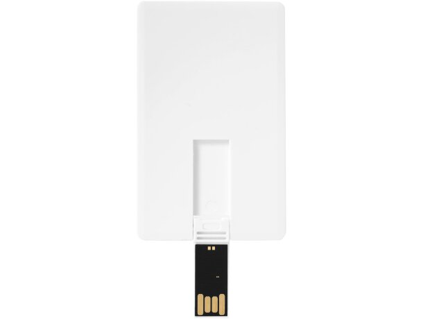 USB tarjeta 2GB ultradelgado y personalizable Slim blanco