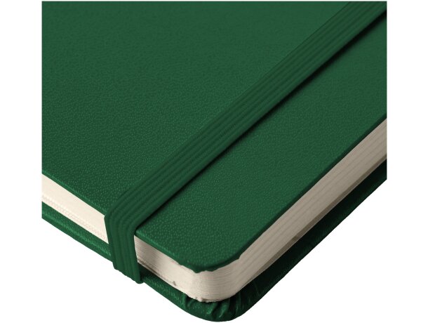 Libreta A6 tapas lisas Verde caza detalle 8