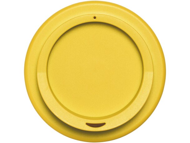 Vaso aislante 350ml Brite-Americano Eco polipropileno reciclado Amarillo detalle 4