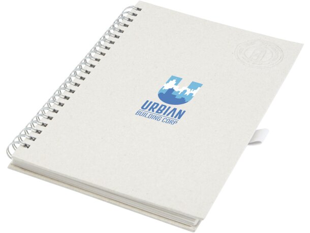 Libreta A5 con espiral  Dairy Dream Blanco roto detalle 1