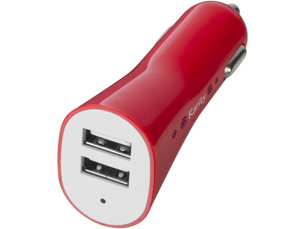 Adaptador doble para coche con usb economico