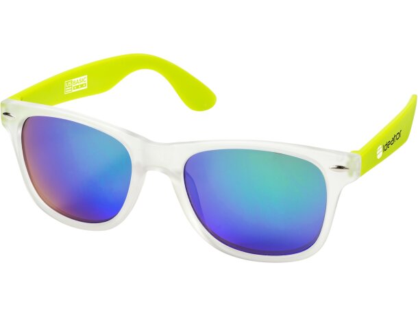 Gafas de sol barato de policarbonato uv 400 personalizada