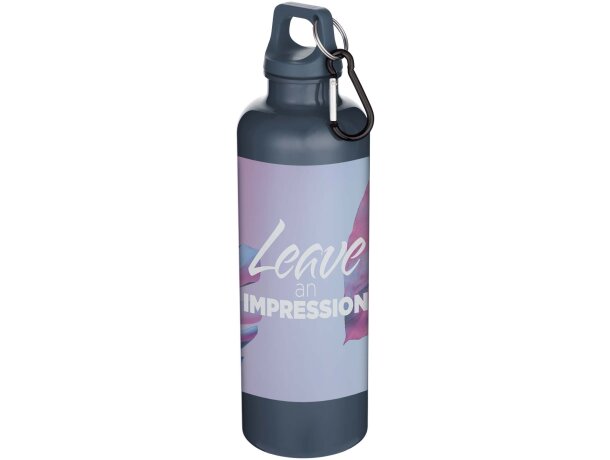 Botella Oregon 750ml con mosquetón en PET reciclado certificado detalle 13