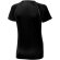 Camiseta técnica Quebec de manga corta blanca detalles de color de mujer Negro intenso/antracita detalle 16