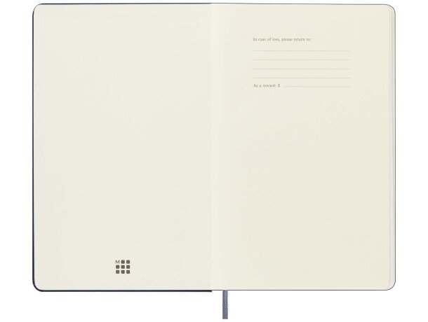 Libreta Smart Grande Rayada Moleskine con digitalización Azul detalle 4