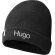 Gorro de Polylana® Hale Negro intenso detalle 15