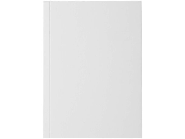 Libreta A6 tapa blanda Novella Austen papel FSC Blanco detalle 2