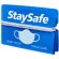 Neceser plegable para mascarillas Madden Azul detalle 29