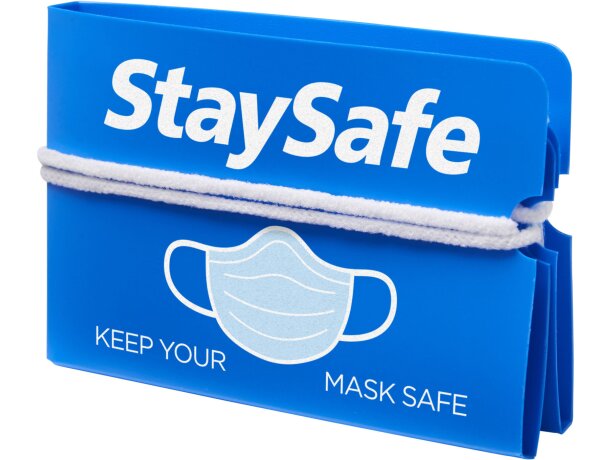 Neceser plegable para mascarillas Madden Azul detalle 29