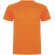 Camiseta deportiva infantil Montecarlo Roly punto piqué Naranja flúor