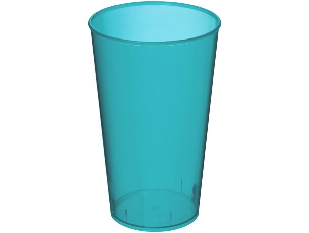 Vaso de plástico de 375 ml Arena Blanco transparente detalle 38