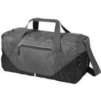 Bolsa de viaje bicolor plegable personalizada gris Bolsa de viaje bicolor plegable personalizada gris