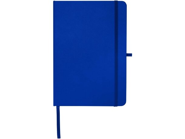 Libreta A5 Teak con tapa dura de tacto suave reciclado Azul real detalle 27