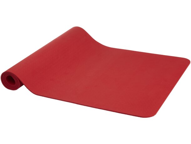 Esterilla yoga TPE reciclado Virabha con funda incluida Rojo detalle 14