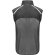 Chaleco running ligero unisex Jannu Roly transpirable Negro intenso detalle 2