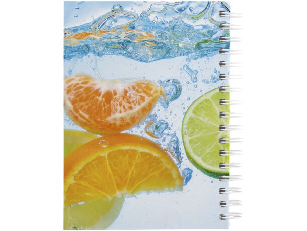 Cuaderno A6 Wire-o y tapa dura Blanco detalle 6