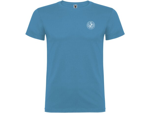 Camiseta infantil Beagle Roly de algodón con cuello redondo Azul turquesa detalle 19