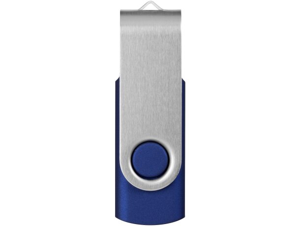 Memoria USB Rotate 2GB con protección giratoria de aluminio Azul/plateado detalle 12