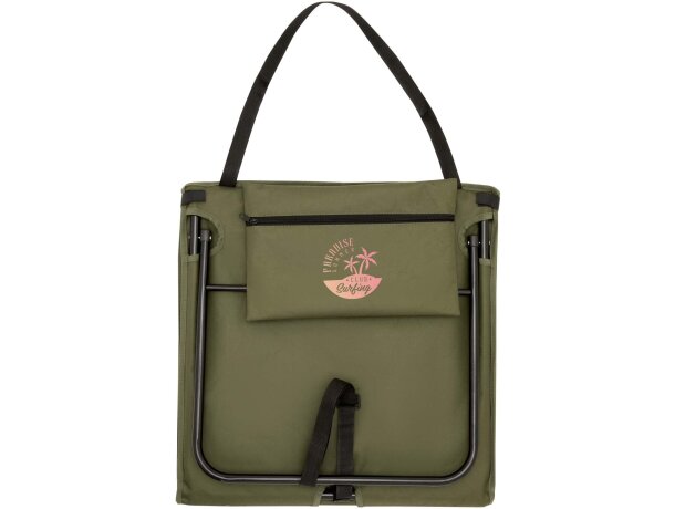 Tumbona de playa Serene reclinable con bolsa de transporte Verde bosque detalle 4