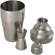 Coctelera acero inoxidable reciclado Gaudie con jigger Plateado detalle 5